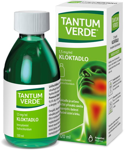 Tantum Verde solution 120 ml - Medicinal Product - Main image