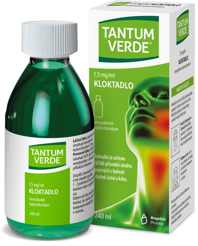 Tantum Verde solution 240 ml - Medicinal Product - Main image