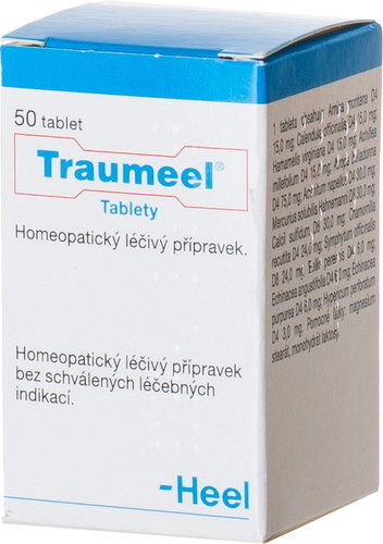 Traumeel 50 tablets - Homeopathic Remedies - Main image