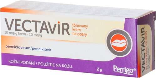 Vectavir 10 mg/g cream for cold sores 2 g - Medicinal Product - Main image