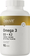 OstroVit Omega 3 D3 + K2 90 capsules - Dietary Supplement