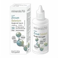 Minerals70 Liquid Zincum Selenium, 50ml - Minerals
