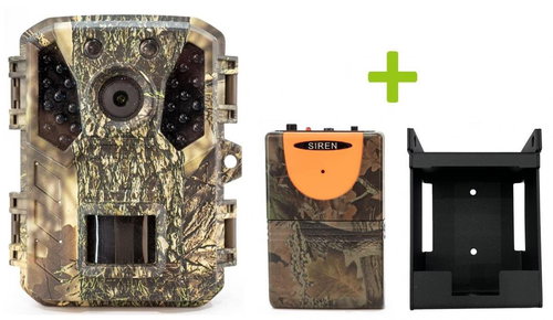 OXE Cheetah II, hunting detector, metal box, 32GB SD card and 6 batteries - Camera Trap - Main image