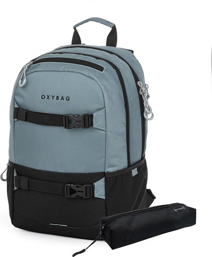 OXYBAG Student backpack + case Oxy Sport Black Grey - Backpack - Main image
