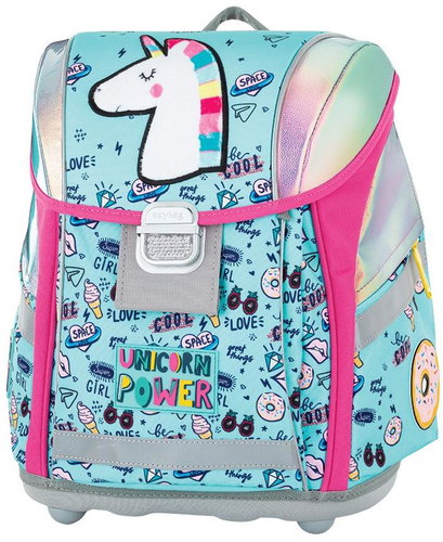 Oxybag School Backpack Premium Light Unicorn iconic - School Backpack - Main image