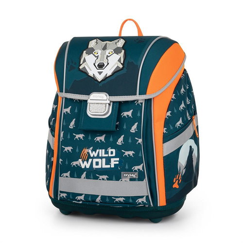 Oxybag School Backpack Premium Light Wolf - School Backpack - Main image