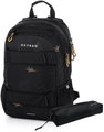 OXYBAG Studentský batoh + etue OXY SPORT Flowers
