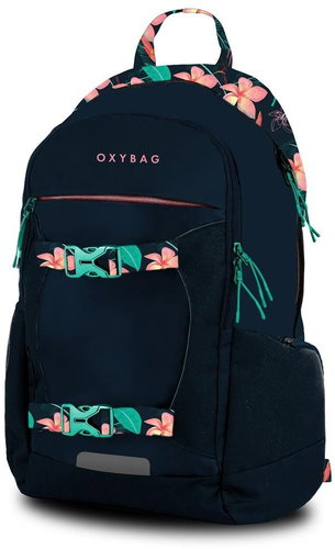 Oxybag Student Backpack Oxy Zero Night Flowers Main image Oxybag Student Backpack Oxy Zero Night Flowers - Backpack - Main image