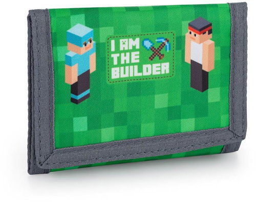 Oxybag children's textile wallet Playworld I am the builder - Wallet - Main image