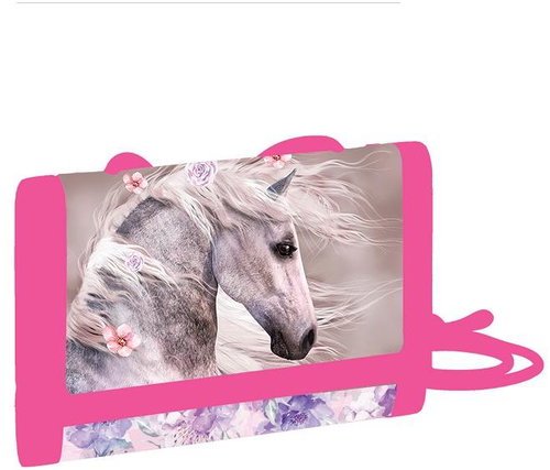 Oxybag children's textile wallet romantic horse 2 - Wallet - Main image