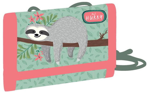 Oxybag children's textile wallet sloth Don't Hurry - Wallet - Main image