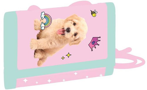Oxybag Kids Textile Wallet Pets Pink - Wallet - Main image
