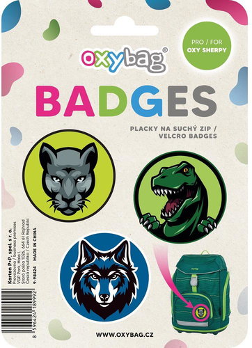 Oxybag Set of interchangeable OXY Sherpy Animal pellets - Badge - Main image