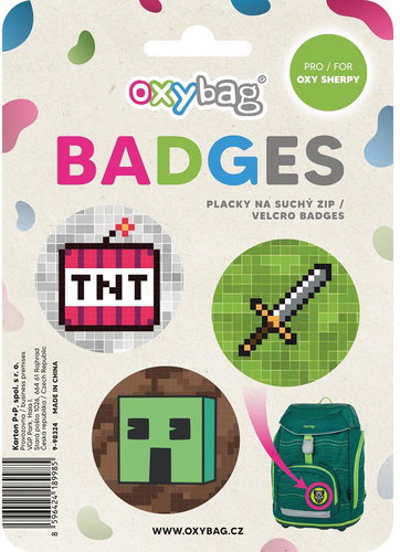 Oxybag Set of interchangeable OXY Sherpy Game pegs - Badge - Main image