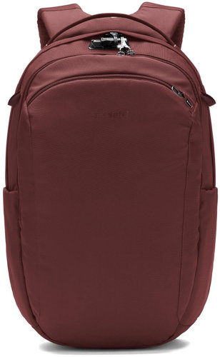 Pacsafe V 26L Tour Backpack Burgundy - City Backpack - Main image