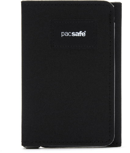PACSAFE RFIDsafe trifold wallet Jet Black - Wallet - Main image