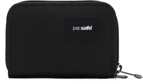 PACSAFE RFIDsafe Card Wallet Jet Black - Payment Card Case - Main image