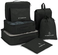 Kufryplus SN1356 Travel organizer set black - Packing Cubes