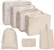 Kufryplus SN0157 travel organisers – beige - Packing Cubes