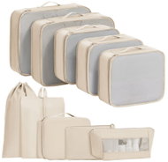 Kufryplus SN2103 travel organisers – beige - Packing Cubes