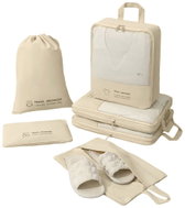 Kufryplus SN2543 travel organisers in beige - Packing Cubes