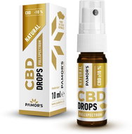 10% CBD drops Natural 10 ml Pamors - CBD