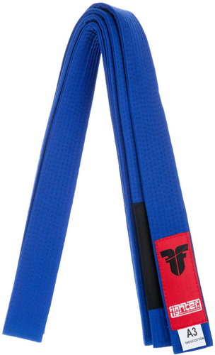 Fighter BJJ - modrý, FBB-02, A0 - Kimono Belt - Main image