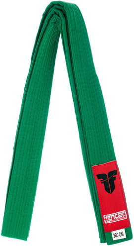 Fighter - zelený, FBK-07, 330 cm - Kimono Belt - Main image