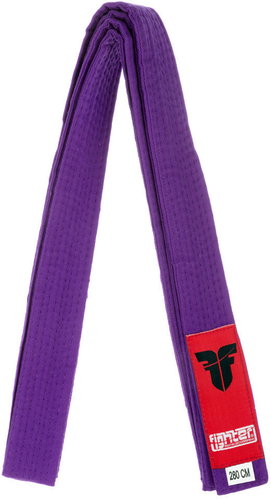 Fighter - fialový, FBK-05, 240 cm - Kimono Belt - Main image