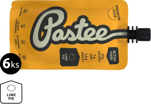 Pastee Active Food limetkový koláč 120g, 6 ks - Trvanlivé jídlo - Hlavní obrázek