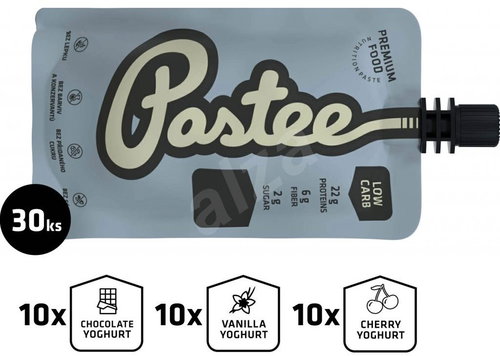 Pastee Low Carb Large Starter Set, 30 pcs (3x10 pcs per flavour) - Long Shelf Life Food - Main image