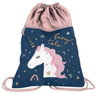 PASO backpack duffle bag with front pocket Unicorn Fairy Tale - Drawstring Bag