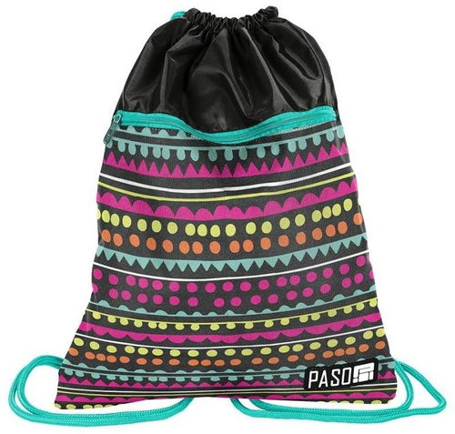 PASO backpack duffle bag with front pocket Yop - Drawstring Bag - Main image