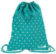 PASO backpack duffle bag with front pocket Love - Drawstring Bag