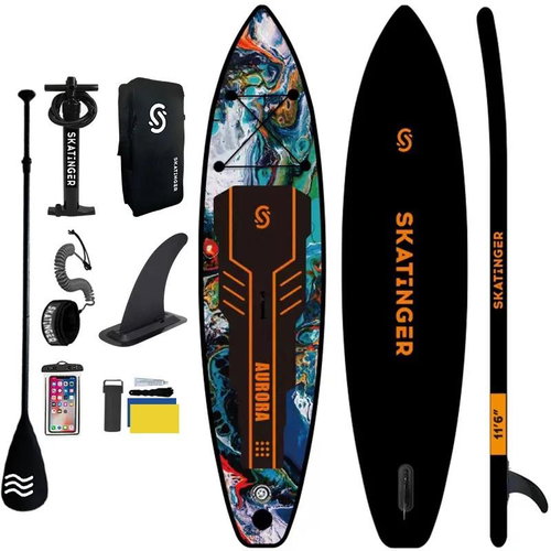 BLACKFLY Skatinger Aurora Dreamlite Set 335 cm - Paddleboard - Main image