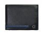Pánska kožená peňaženka SEGALI 753 115 026 čierna/modrá - Peňaženka