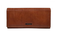 Women's leather wallet SEGALI 7120 cognac - Wallet