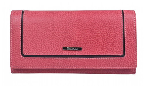Women's leather wallet SEGALI 7075 carmine - Wallet - Main image