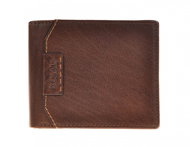 Men's leather wallet SEGALI 50759 brown - Wallet