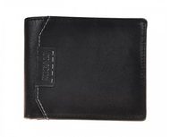 Men's leather wallet SEGALI 50759 black - Wallet