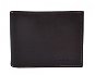 Dollar bag leather SEGALI 1751 dark brown - Wallet