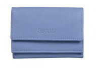 Women's leather wallet SEGALI 1756 lavender - Wallet