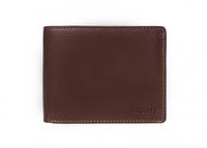 Men's leather wallet SEGALI 81047 brown - Wallet
