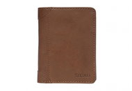 Men's leather wallet SEGALI 80883 tan - Wallet