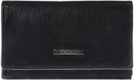 Women's leather wallet SEGALI 3305 CD black - Wallet