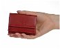 Women's leather wallet SEGALI 1756 red - Wallet