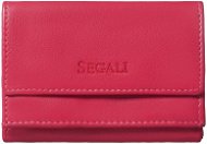 Women's leather wallet SEGALI 1756 hot pink - Wallet
