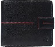 Men's leather wallet SEGALI 150721 black - Wallet