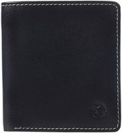 Women's leather wallet SEGALI 150719 black/red - Wallet