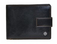 Wallet Men's leather wallet SEGALI 907 114 2007 C black/cognac - Peněženka